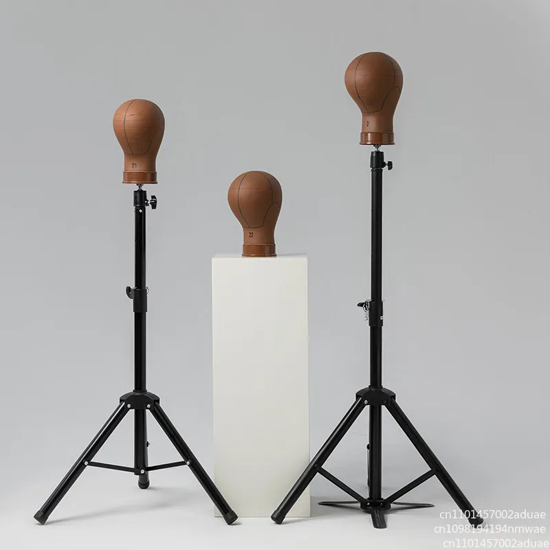 21 22 23 Inch PVC Mannequin Head for Cork Canvas Manikin Wigs Making Display