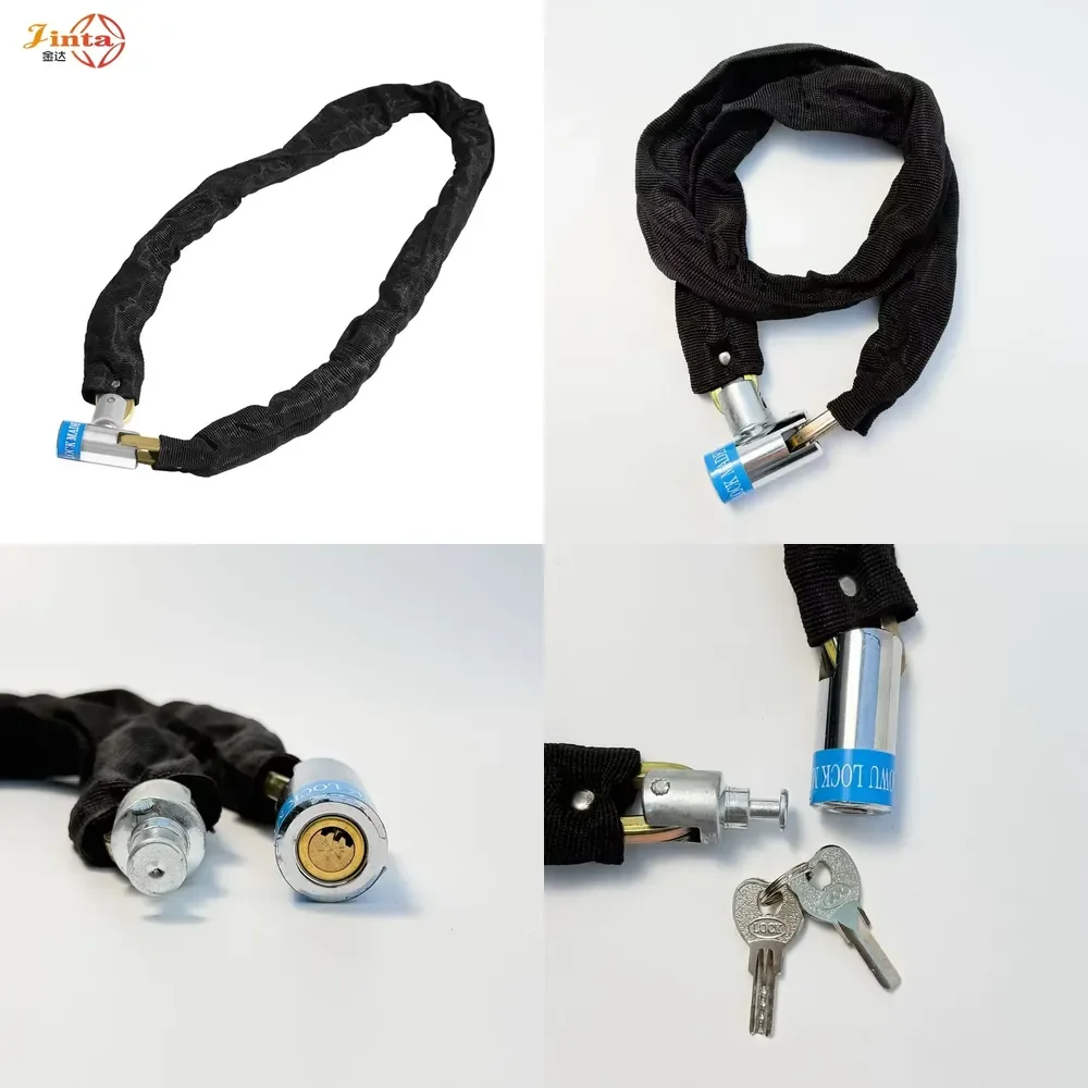 Thick Steel Chain Lock Heavy High Security Anti-Theft for Bicycle Motorcycle Scooter Bike Accessories