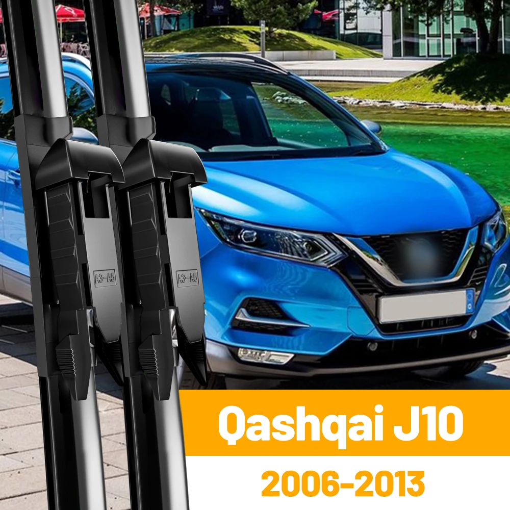 For Nissan Qashqai J10 Front Wiper Blades 2006-2013 2008 2009 2010 2011 2012 Windscreen Windshield Window Accessories 24\