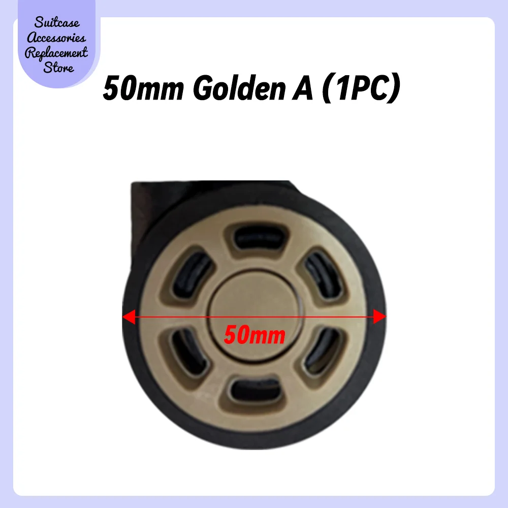 Suitable For Rimowa 50mm Universal Wheel Replacement Suitcase Smooth Silent Shock Absorbing Wheel Accessories Wheels Casters