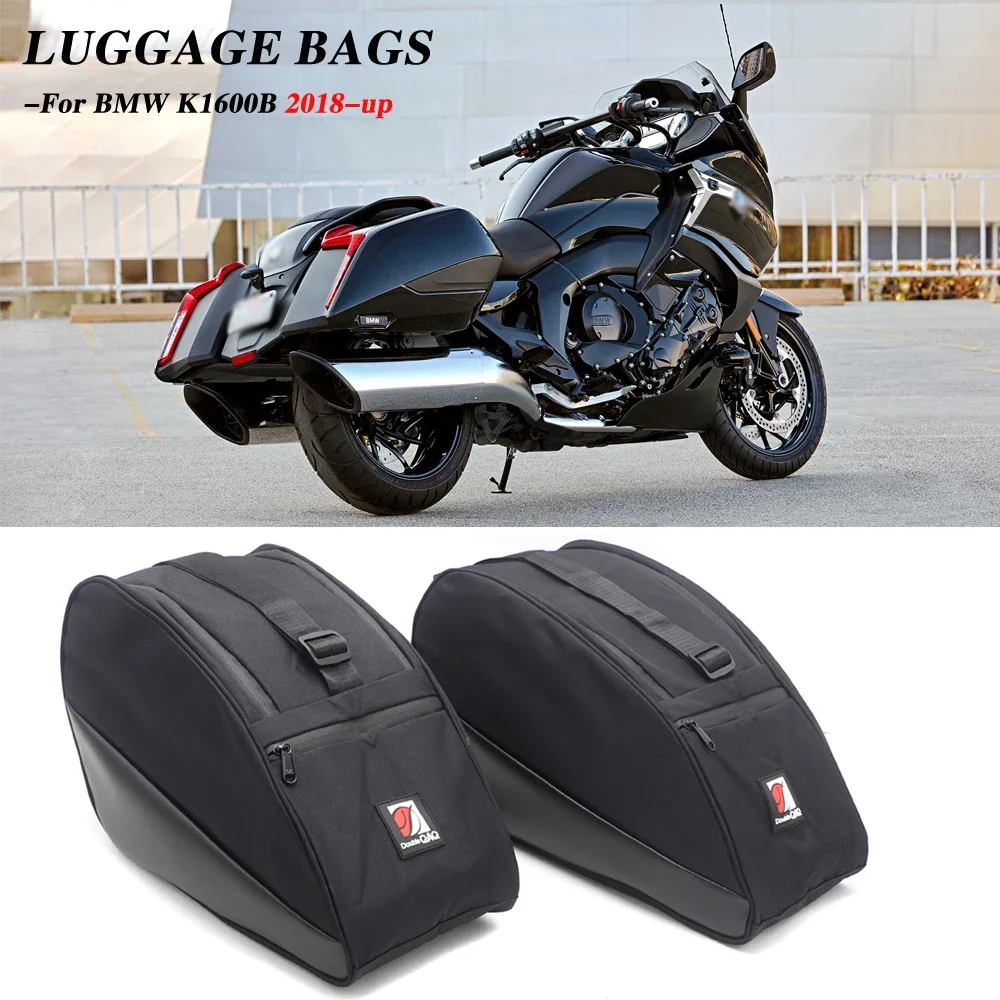 For Bmw K1600b K 1600 B K1600  Motorcycle Luggage Bags Inner Bag Liner High Quality Waterproof Side Box Black Inner Bag 2018-UP