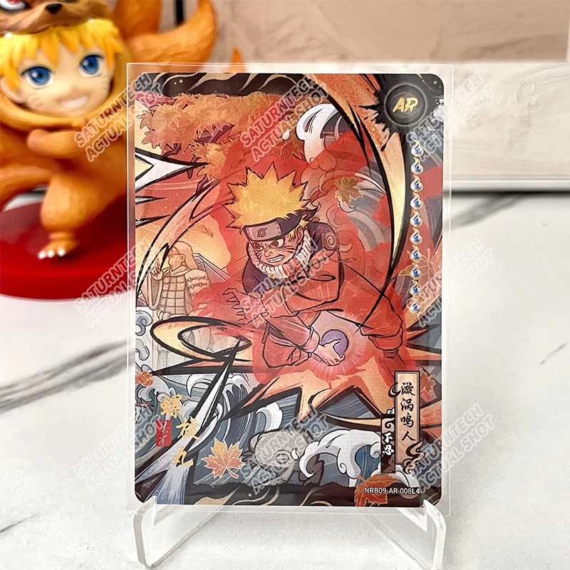 KAYOU Card AR 01-10 Naruto Card W9T2 W7T4 Uchiha Sarada Sarutobi Hiruzen Konan Anime Collection Card Toy Gift For Boys Girls