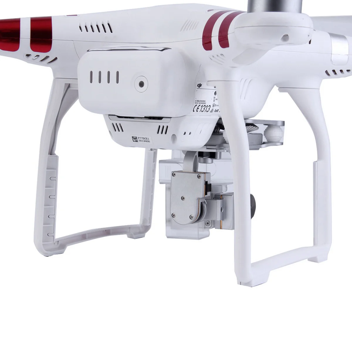 

Undercarriage Phantom 3 White Durable ABS Plastic Replacement Drone Improve Balance and Flying Safety