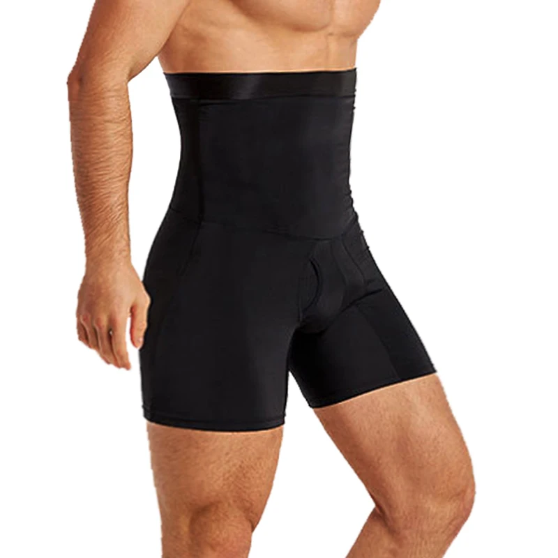 Men Body Shaper Tummy Control Compression Shorts Belly Slimming Shapewear Abdomen Reducer Panties Fitness Boxer Pants Underwear
