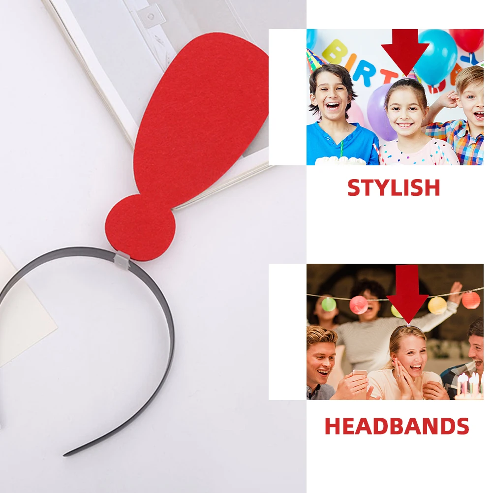 

2pcs Funny Arrow Hair Hoop Mark Headdress Novelty Costume Headband Halloween Carnival Party Birthday Decorative