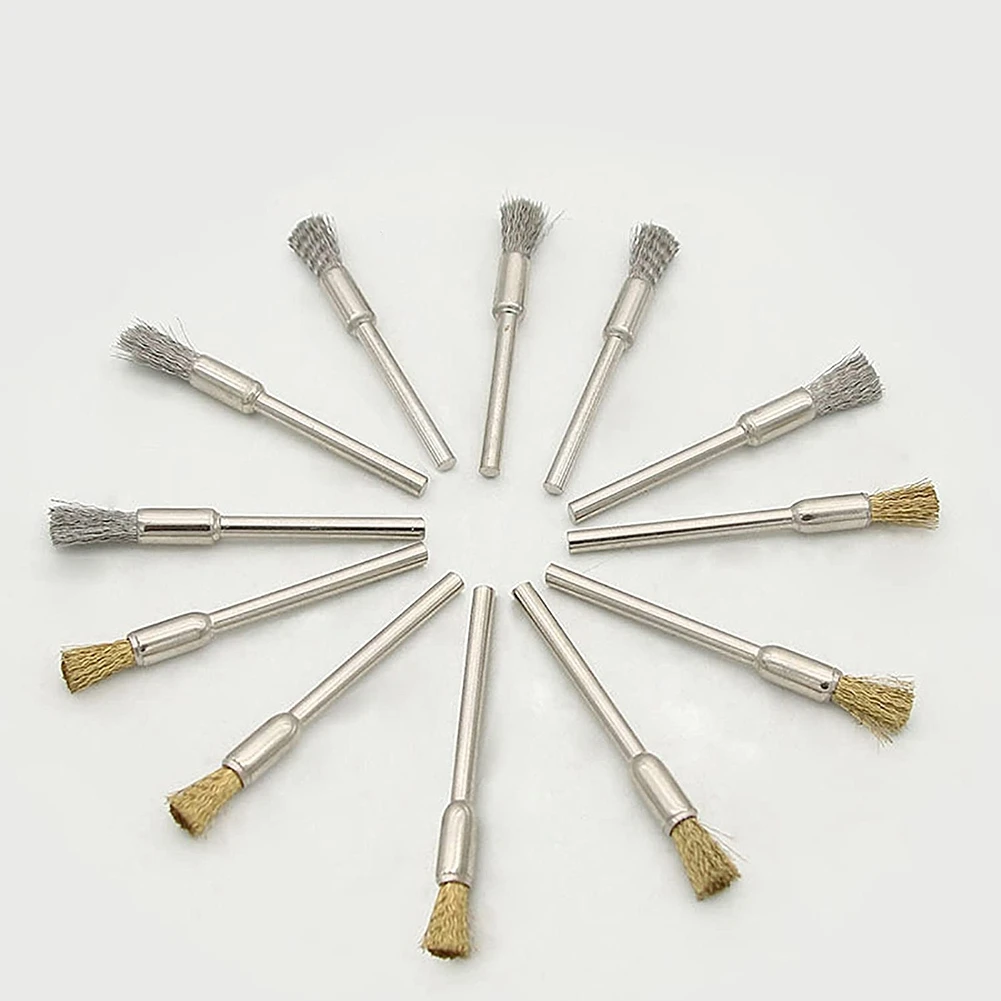 

Набор кистей Trendwire 2025 года, 36 шт./компл., набор латунных и проволочных щеток, вращающиеся аксессуары для инструментов для полировки и чистки инструментов