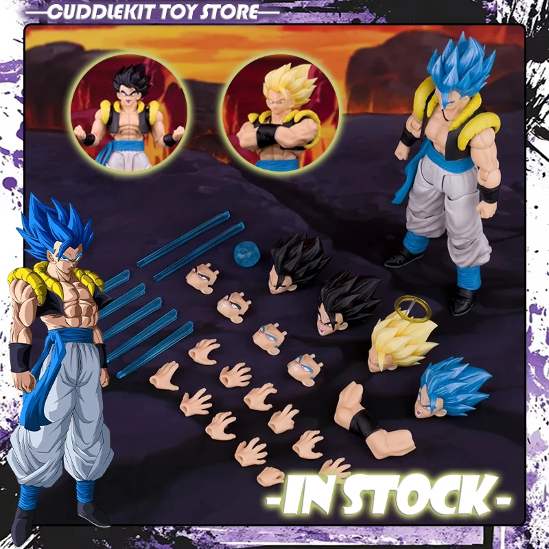 

IN STOCK Demoniacal Fit Gogeta Figure Dragon Ball Z Action Figure Hero Waltz Ultimate Dance Anime Collection Super Saiyan Model