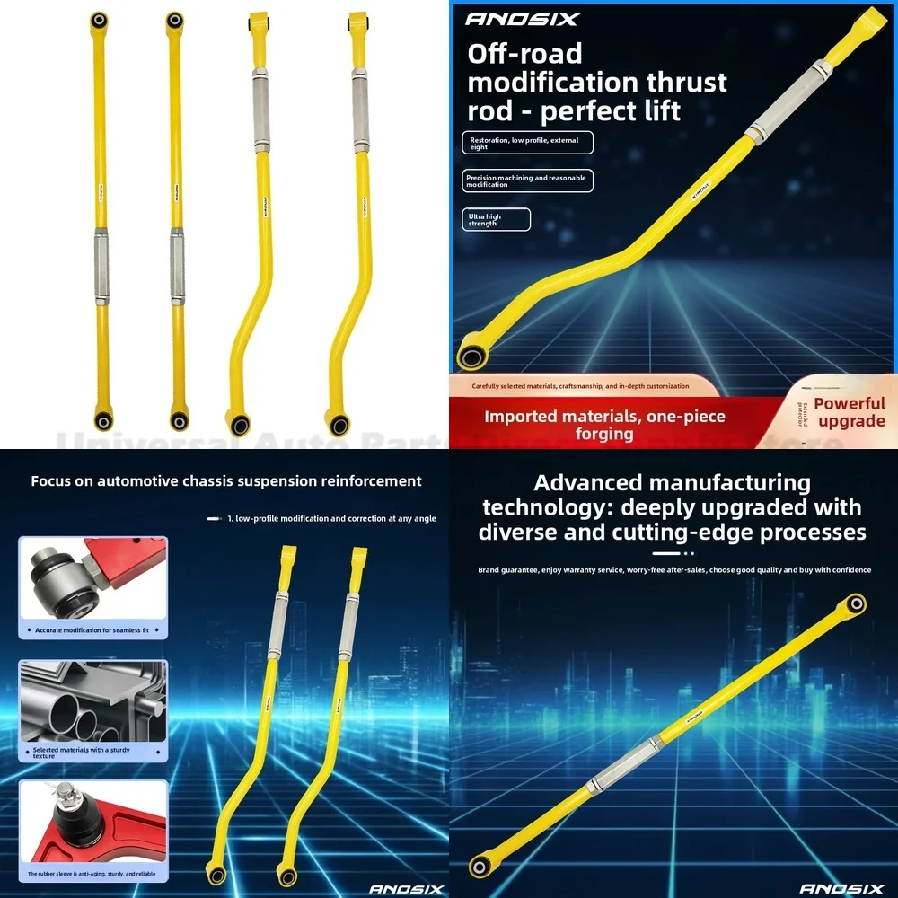 For Harvard H5H3 Diamond Cannon CUV BJ40 40P 40L BJ80 Rear Axle Thrust Rod Adjustable Panhard Rod Premium Heavy-Duty Performance