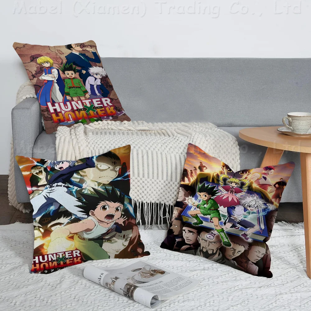 Anime Hunter X Hunte Pillow Gift Home Office Decoration Pillow Bedroom Sofa Car Cushion CoverPillow Case