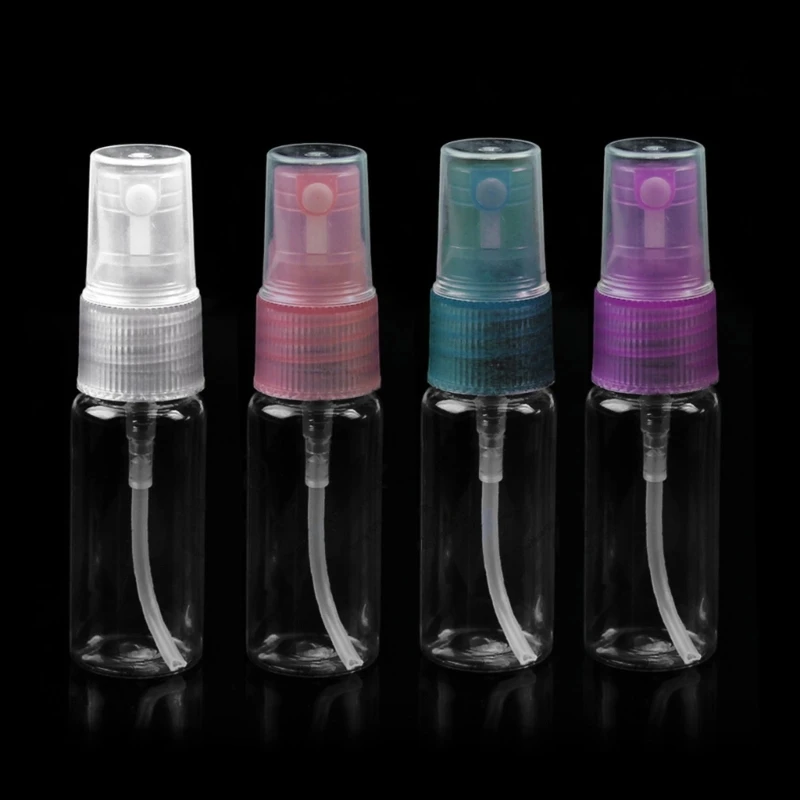1 PC 10ml มินิแบบพกพาพลาสติกเปล่าน้ำหอม Atomizer สเปรย์ขวด Dropshipping
