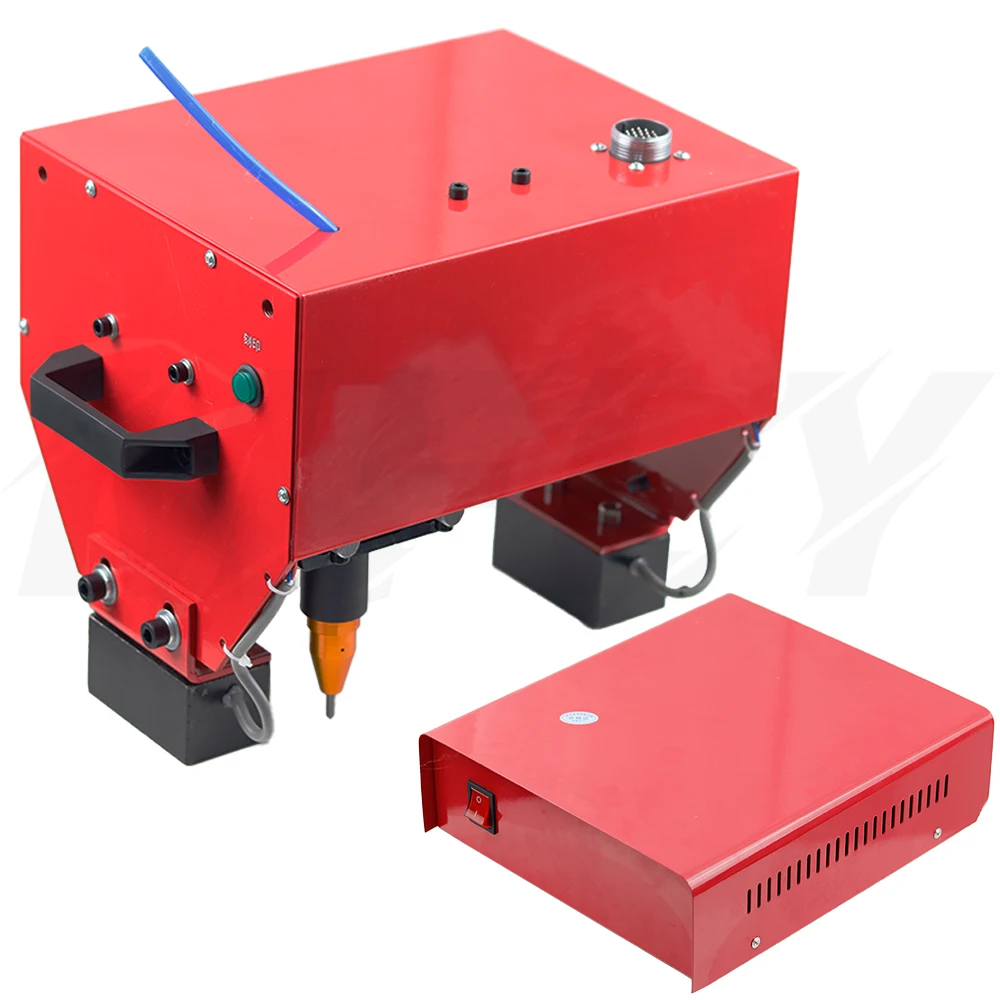 

Portable Metal Pneumatic Dot Peen Marking Machine For VIN Code(170*110mm) Frame chassis number Pneumatic Dot Peen Marking