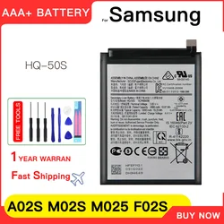 Genuine HQ-50s Battery For Samsung Galaxy A02 A02S SM-A022F A022DS A022M A022G A025F A025DS A025G Replacement Batteria+Tools
