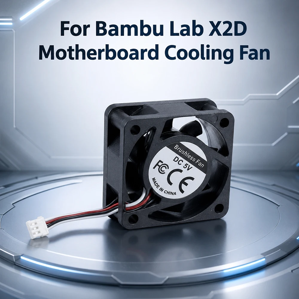 

For Bambu Lab X2D Motherboard Cooling Fan Low Noise And Long Service Life Fast Cooling Fan For Bambu Lab X2D 3D Printer Parts