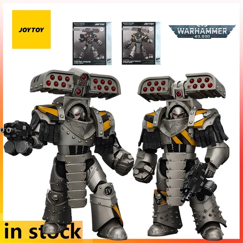 

Joytoy Warhammer Mecha 1/18 Finished Product Is Movable Horus Rebellion Steel Warriors Tyrant Siege Terminator Toy Model for Boy