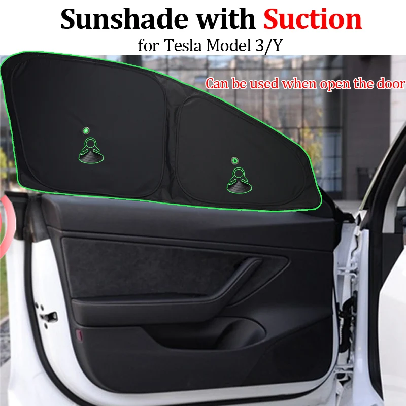 For Tesla Model Y 3 2024 X S Sun Shade Front Rear Side Window Sunshade Windshield Sun Visor Outdoor Camping interior Accessories