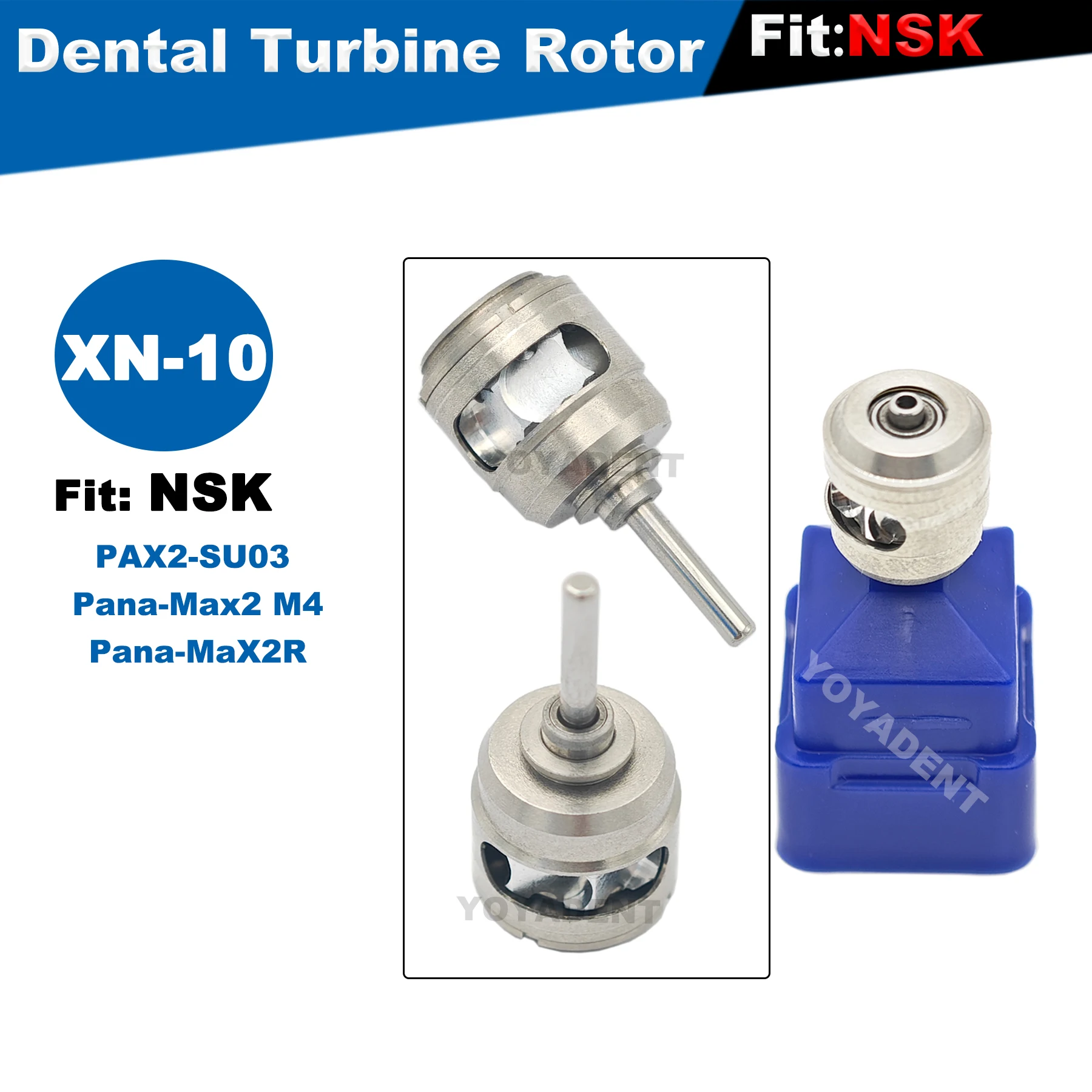 

Dental Turbine Cartridge Air Rotor Push Button Rotor Dentistry Handpiece Accessories Fit NSK PANA-MAX2 M4 High Speed Handpiece