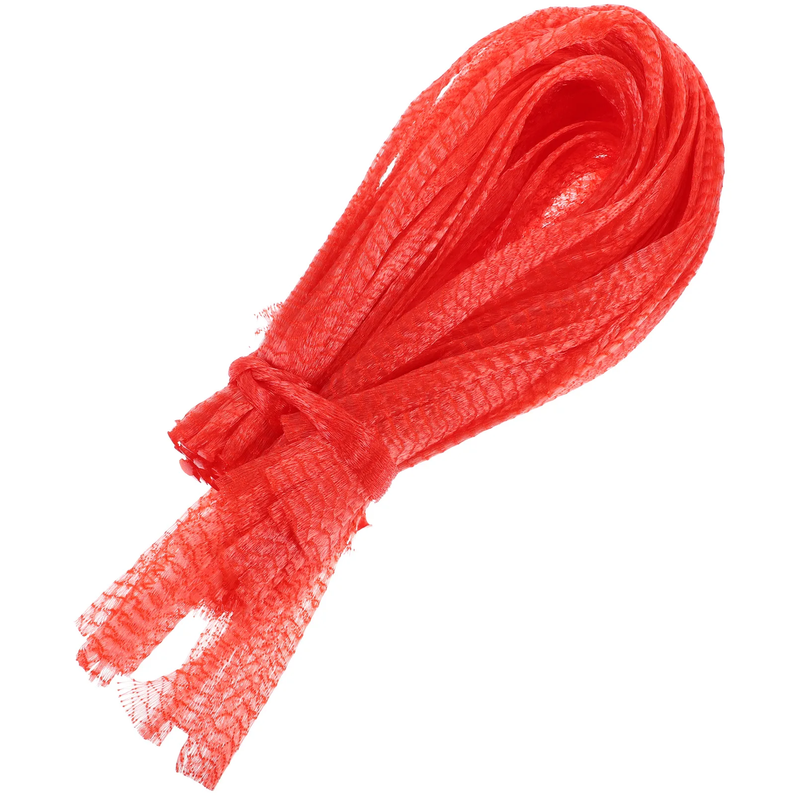 

100pcs 70cm Red Thick Mesh Bags Agricultural Produce Packaging Reusable Nylon Vegetable Fruit Storage Sack Kitchen Net Pouch