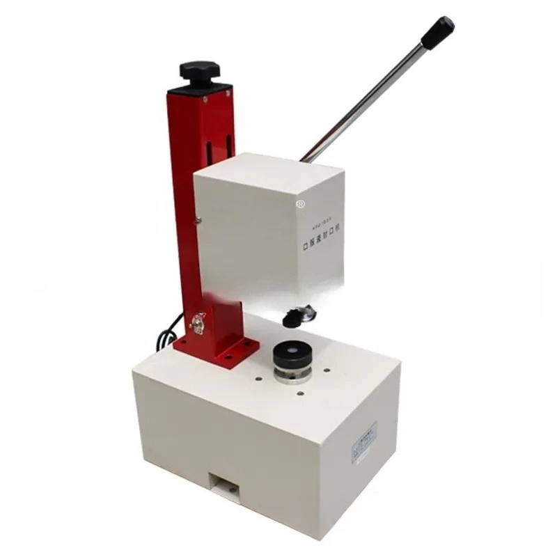 Electric Bottle Capping Machine Small Glass Vial Sealer for Home DIY Crafters Portable Manual Cap Roller Tool for 10ml 20ml view 5