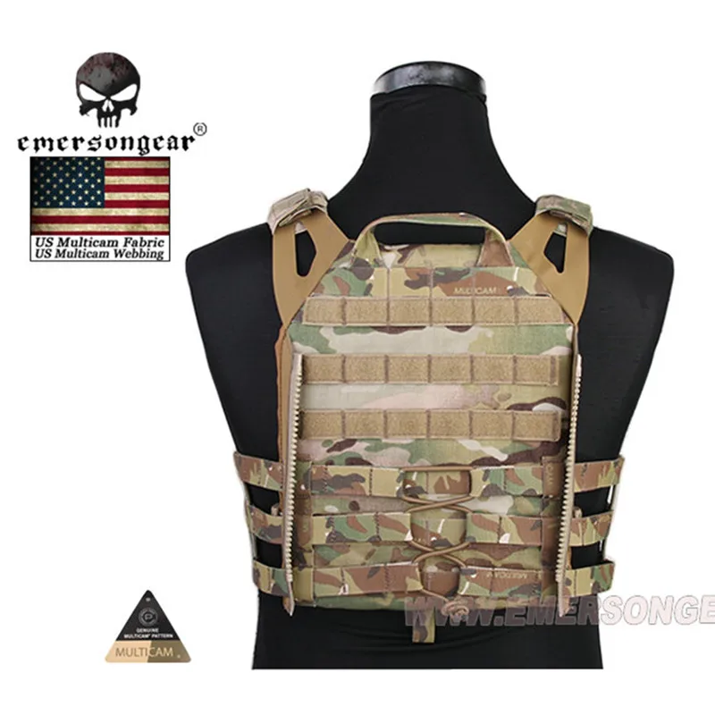 Emerson JPC 2.0 Assault Plate Carrier Lightweight Tactical Dummy Vest Body Armor Airsoft Combat Hunting Swat Vest