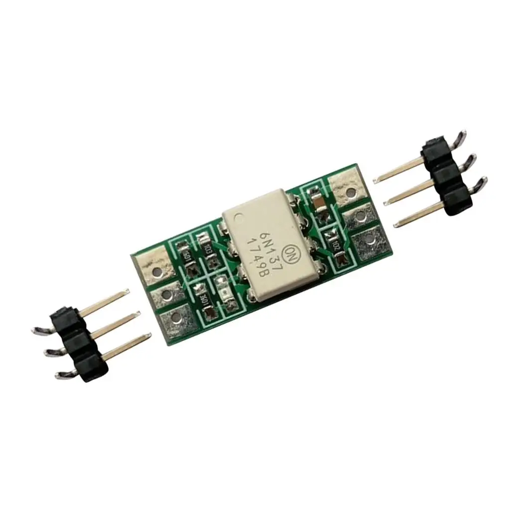 Optocoupler Isolation Board 6N137 DIP8 Level Conversion Module 5V NPN