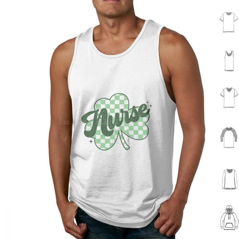 Day Nurse Unisex Short Sleeve , Gift , Green Shamrock Shirt For Nursing Student , Nurse Tank Tops Print Cotton Day