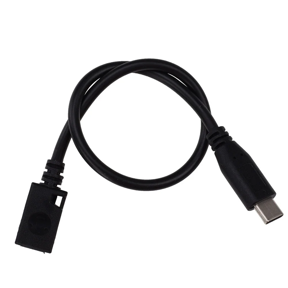 100 stücke Schwarz Typ C USB 3,1 Stecker Auf 5pin Mini USB Buchse Konverter Lade Daten Sync Kabel Adapter