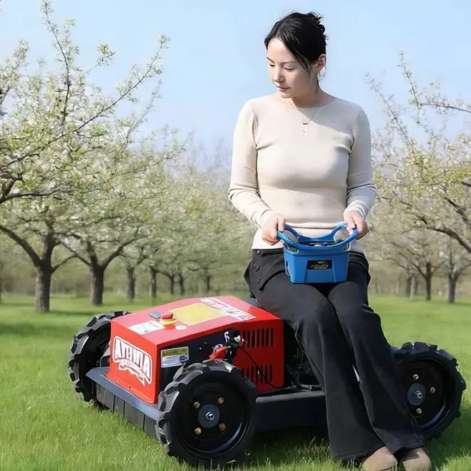

Customized Auto Obstacle Avoidance Lawn Mower Robot No Collision Remote Control Lawn Mower Safe Lawn Mower