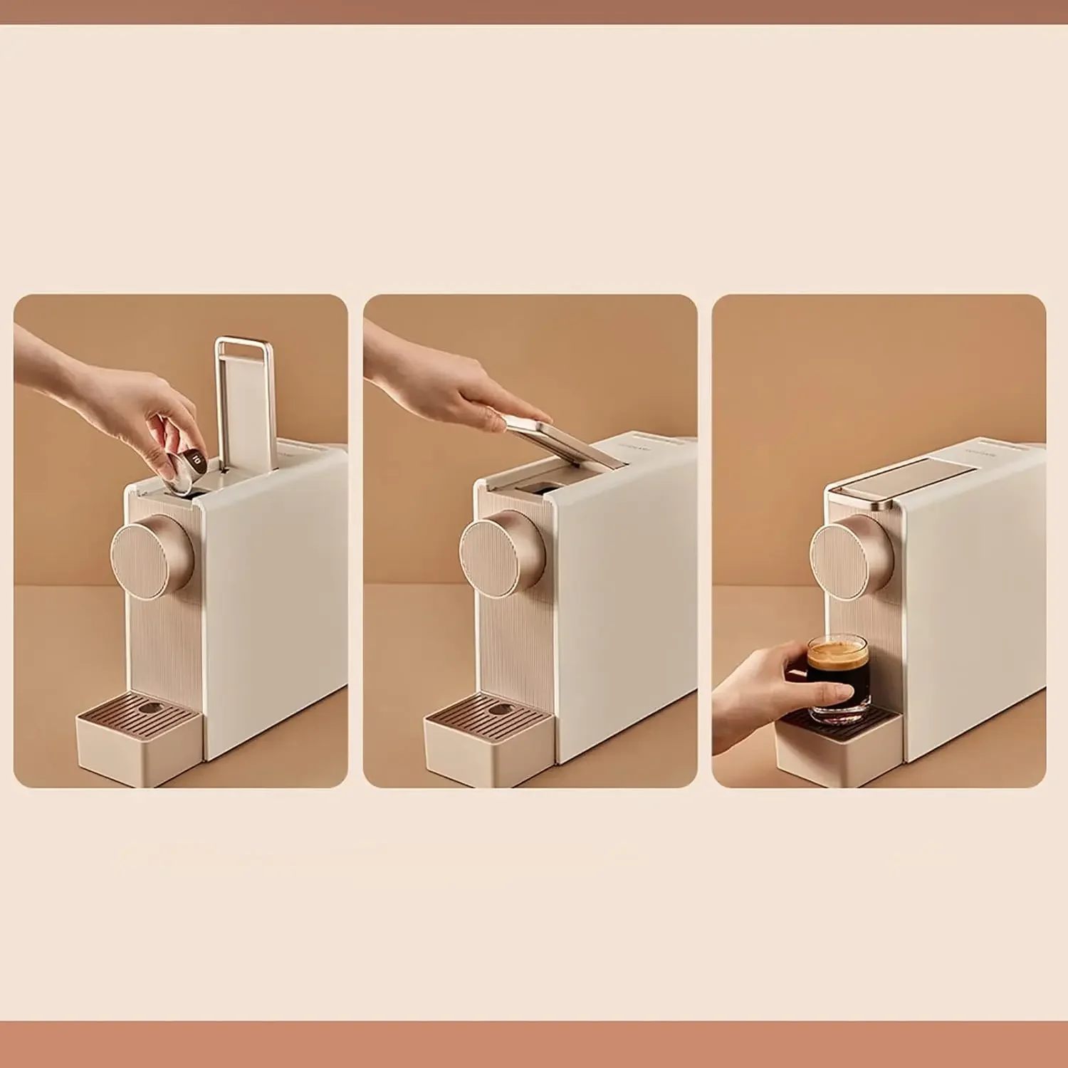 

Лидер продаж, мини-кофеварка SCISHARE Mesin Kopi, горячая и холодная кофеварка для Nespresso-S1201