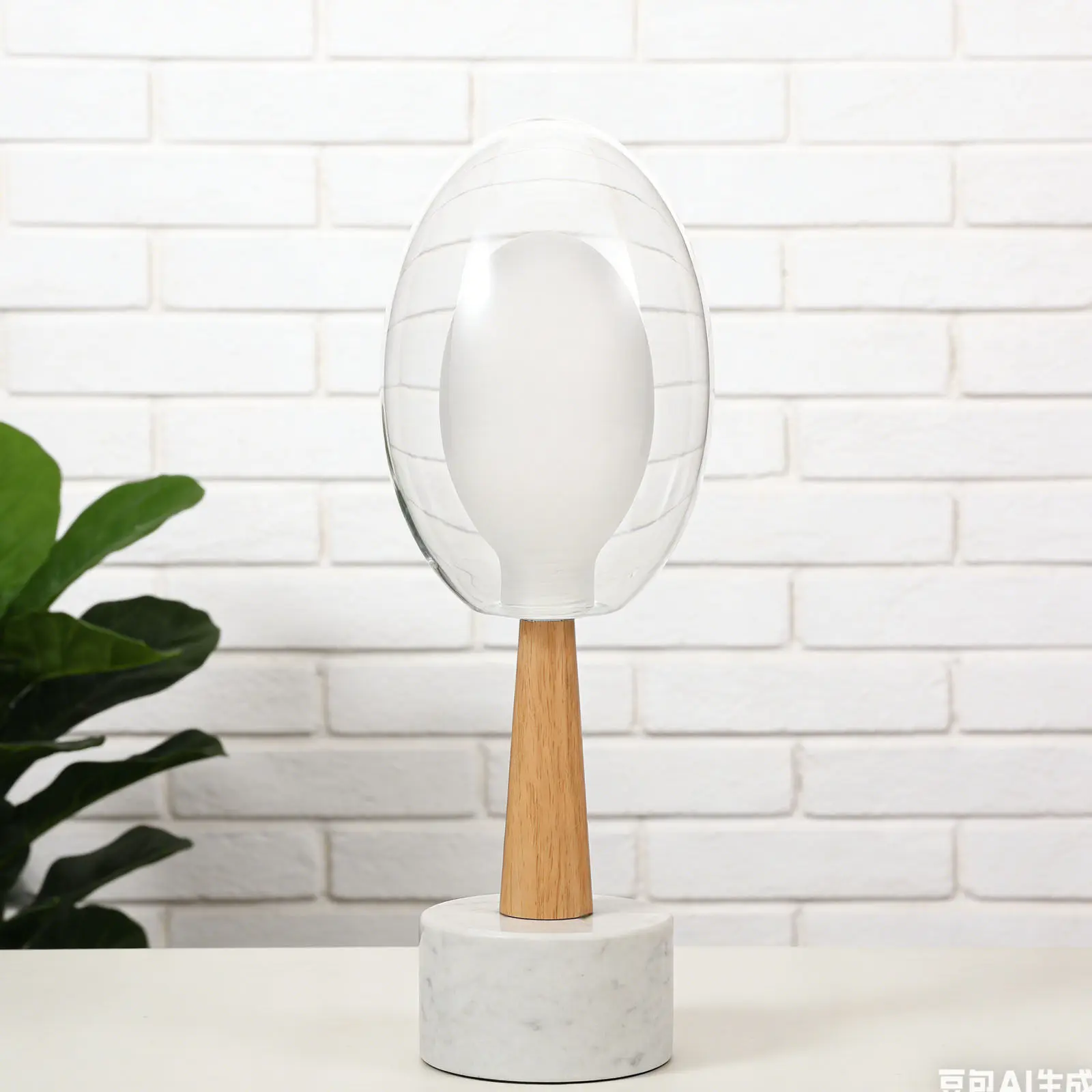 

Двухслойный прозрачный стеклянный плафон-шар для замены в потолочных, напольных и настенных светильниках, из высокопрочного боросиликатного стекла