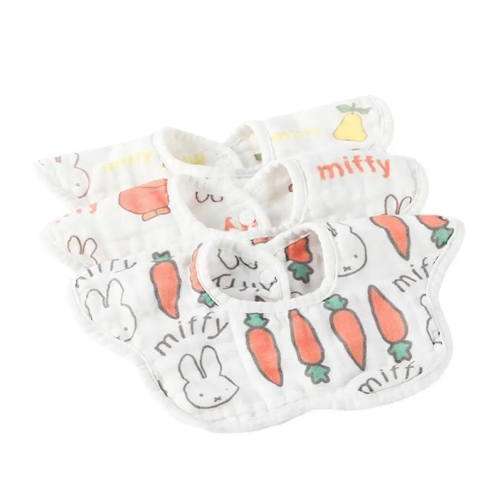 

Miffy Baby Wipes Anti-Spitting Baby Wipes Newborn Gauze Bibs Cartoon and Cute Gifts for Babies