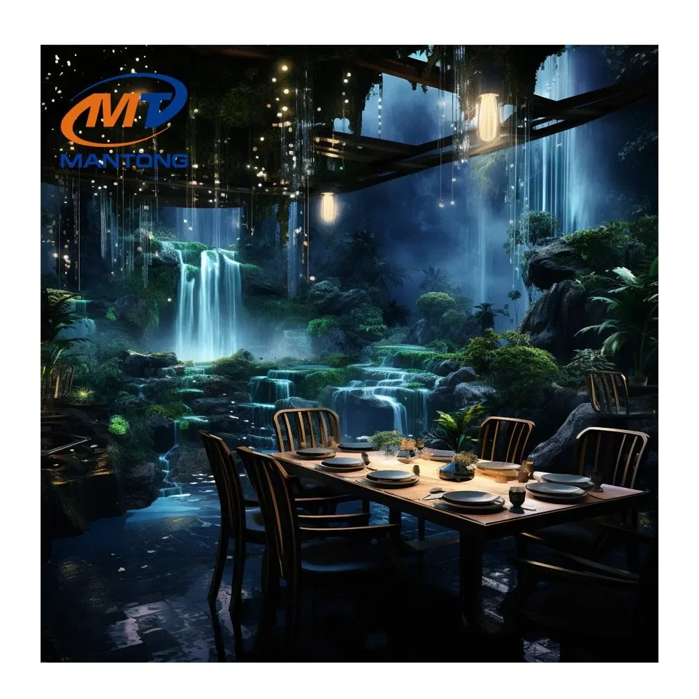 Hologram Projector 3d Holographic Projection Restaurant Hotel 3d Mapping Immersive Projection Projector Education