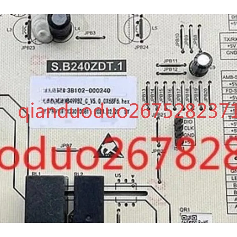 

Подходит для компьютерной платы холодильника TCL BCD-509WEFA1, основная плата 3B102-000240, блок управления.