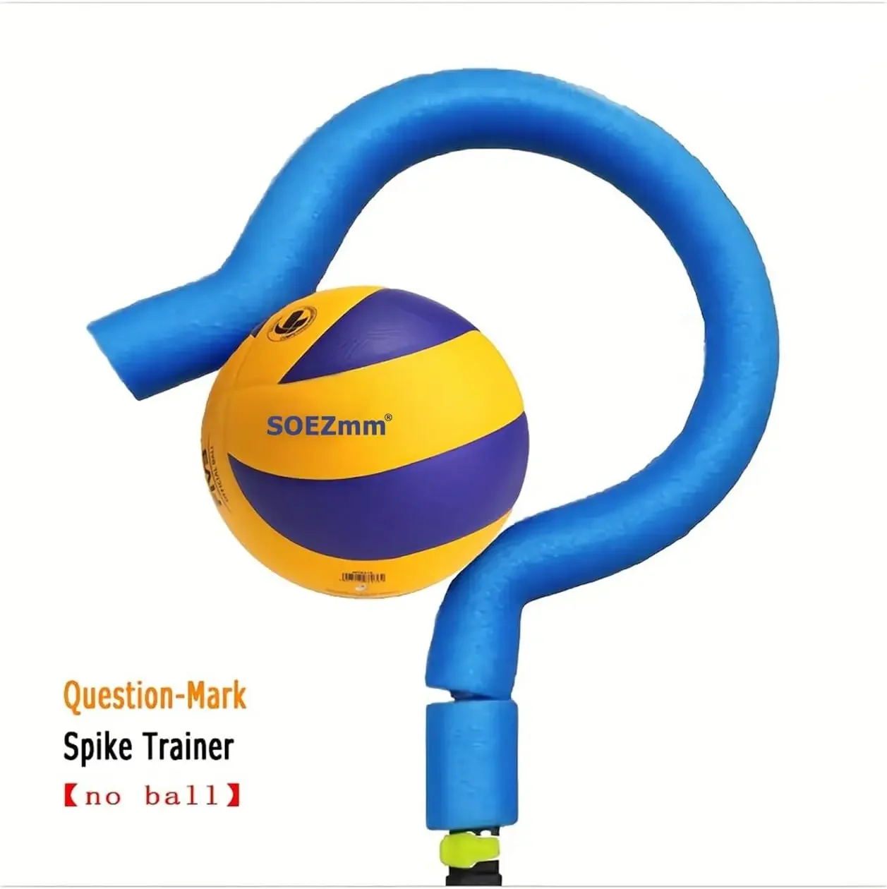 Spike Trainer SPT5005 - A Durable Lightweight and Beautiful Big QuestionMark Hook- Holding Ball for Serving or Hittin