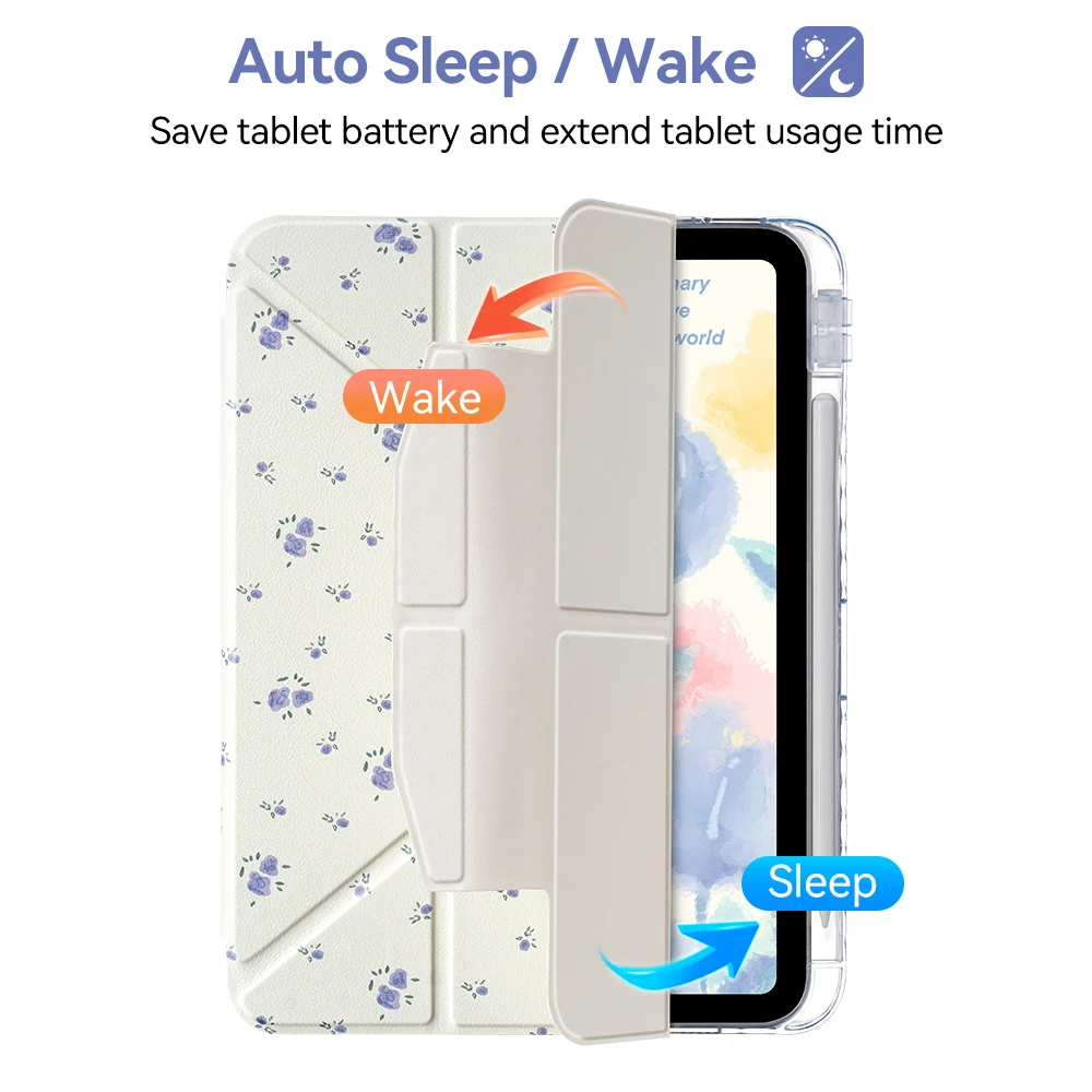 Magic Case 2026 For ipad a16 case 11th 10th Generation 10.9 iPad Air 4 5 6 7 10.9in M2 M3 M4 2025 Holder Flip Clear Cover
