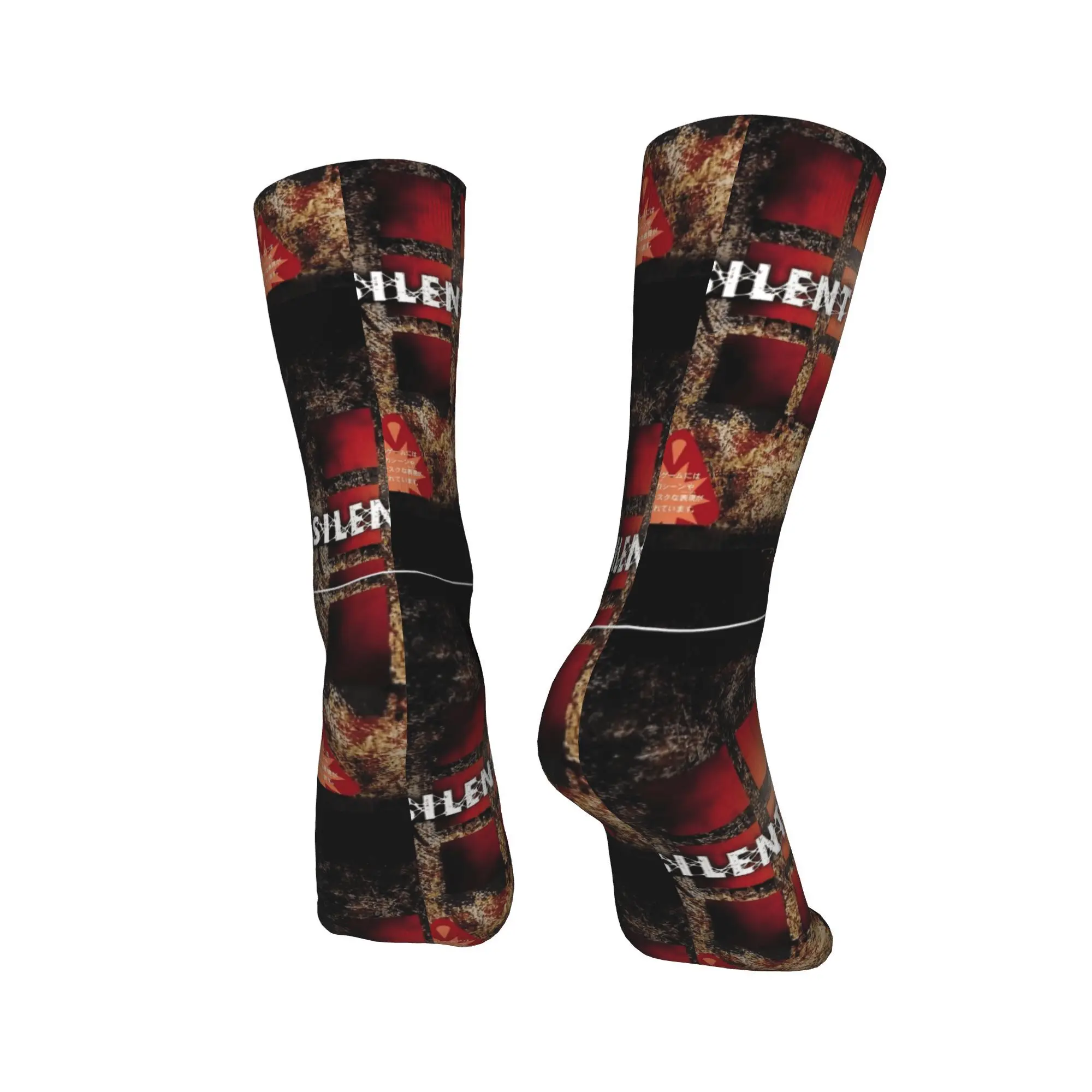 Silent Hill 2 JAP Ps2 Caixa Original Meias Anti Skid Meias Casal Meias de Ciclismo de Alta Qualidade Outono Meias de Design Casual