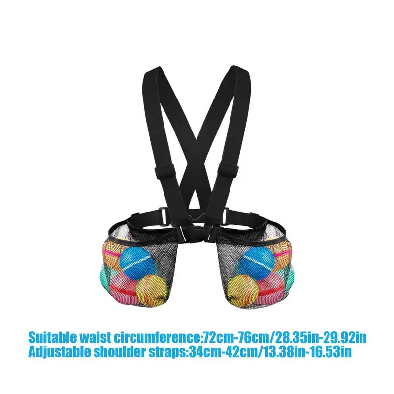 Outdoor waterballonnen jas Kid's waterballen Mesh tassen Schouderriem Ontwerp Kinderspeelgoed voor zwembad Strand Park Tuin