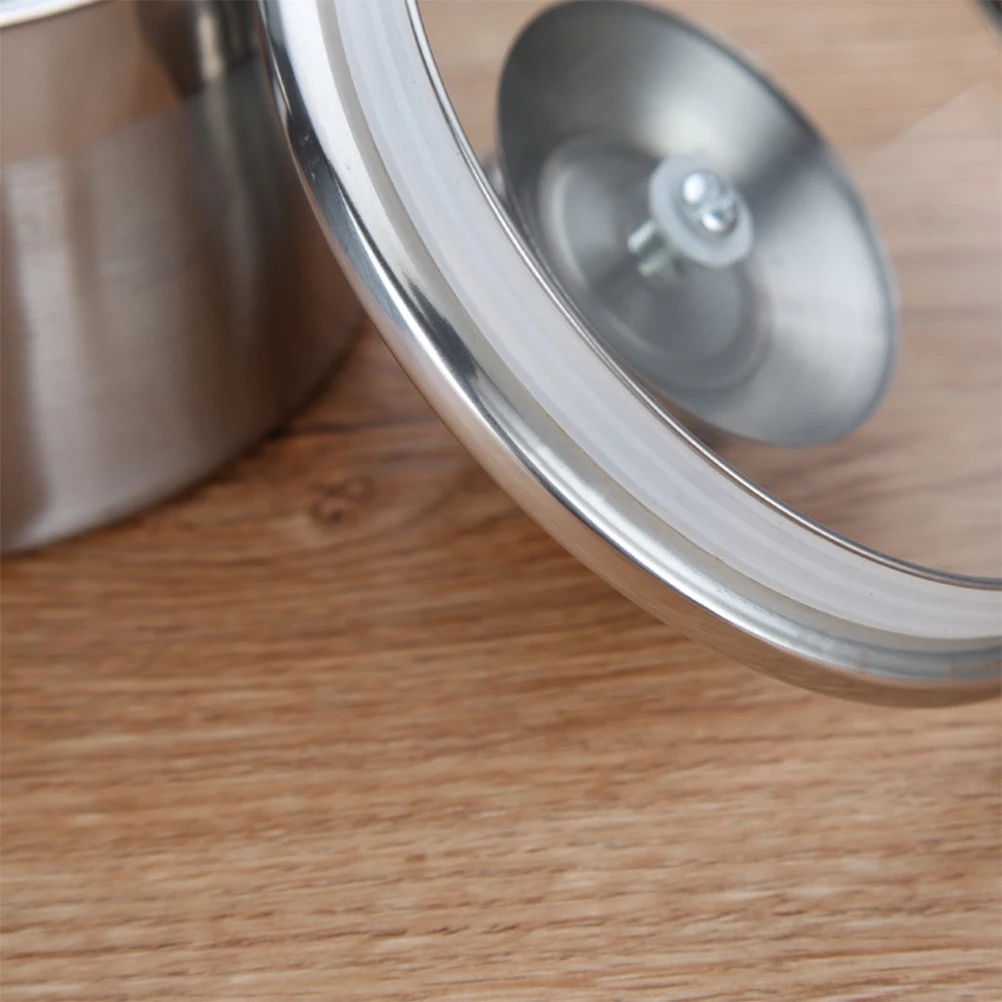 

700 Ml Food Airtight Jar Sealed Kitchen Canisters Storage Tank Coffee Container Set