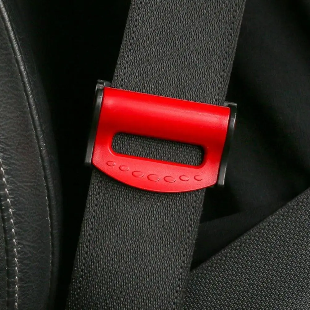 

Универсальные автомобильные зажимы для ремней, регулируемая безопасная авто пластиковая пряжка, внутренний зажим, стопор, аксессуар для украшения автомобиля I7g6