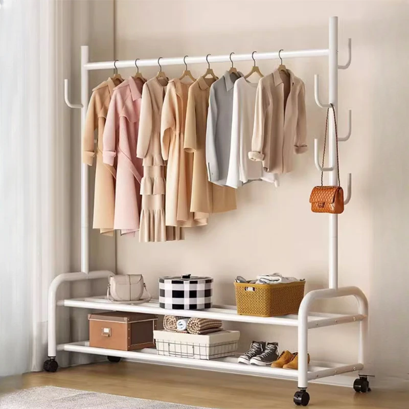 Nordic Hotel Clothes Hanger Space Saving Nordic Foldable Organizer Coat Racks Tripod Wall Colgador De Ropa Laundry Accessories V