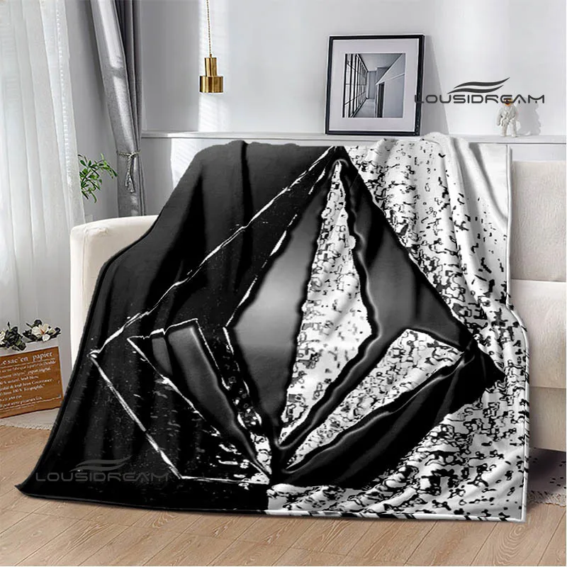 V-VOLCOM LOGO Printed blankets Flannel Warm blanket Soft Cozy Blanket Travel Blankets bed linings cubre cama Birthday Gift