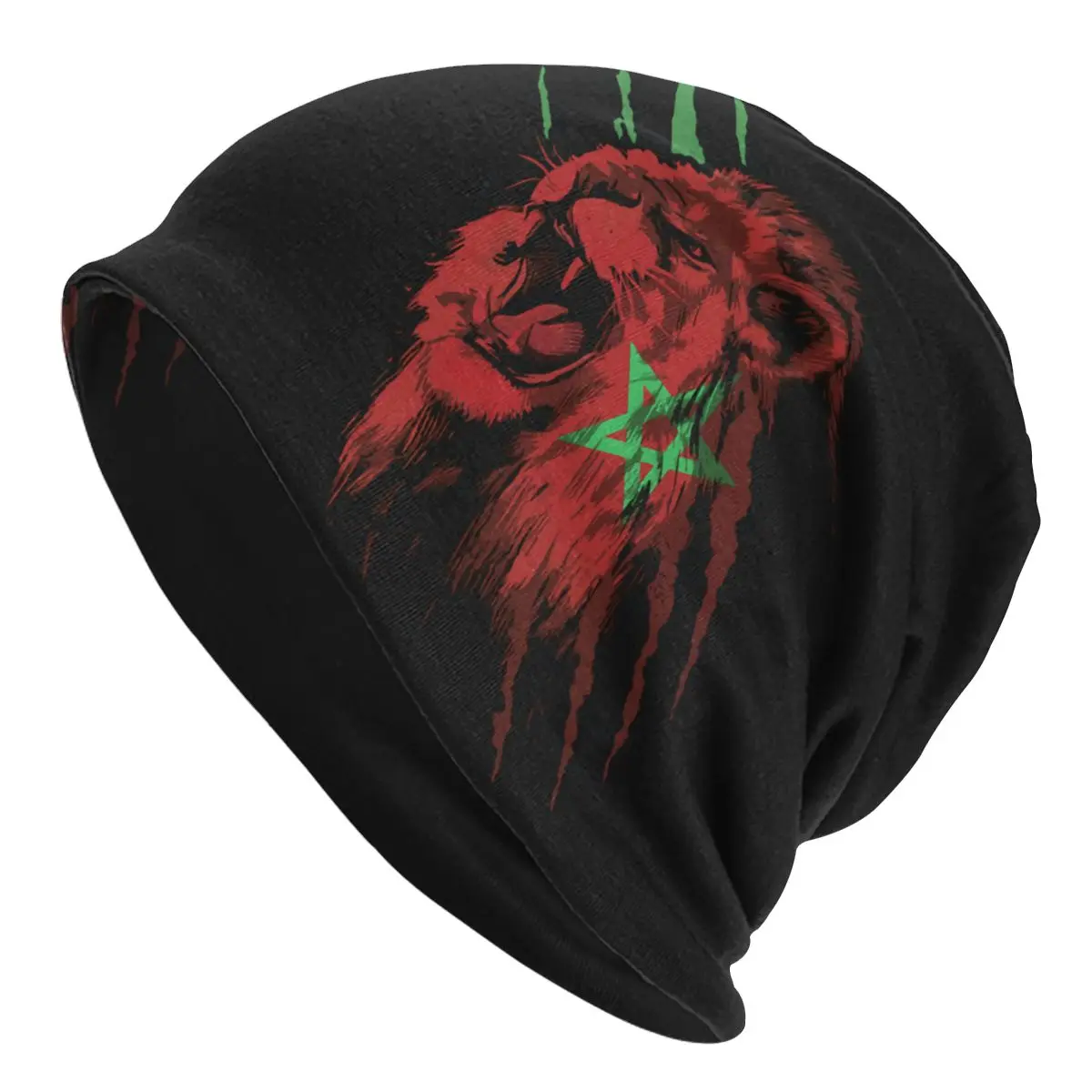 

Skullies Beanies Caps Moroccan Atlas Lions Thin Hat Autumn Spring Bonnet Hats Men Women's Unisex Ski Cap