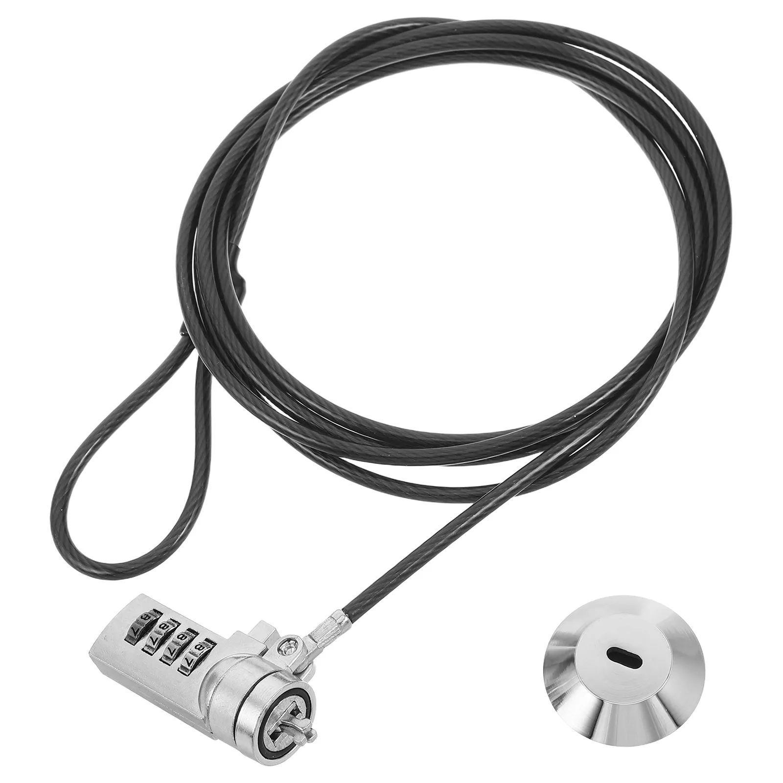 Laptop Lock Computer Cable Security Notebook Anti Halloween Christmas Laptop Locks Dorm Room Essential 1SET 6FT Steel Core