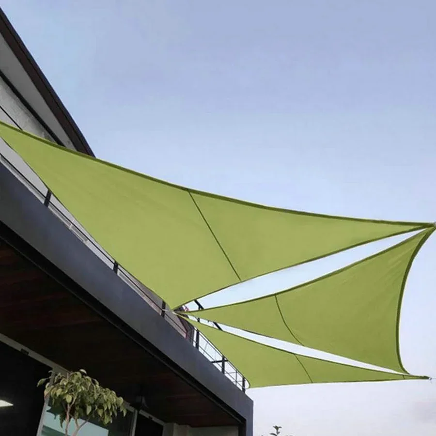 6X6X6M Triangle Shade Sail Waterproof Sunshade Sun Shade Sail Awning Sun Shading For Outdoor Patio Garden Lawn Sun Awnings