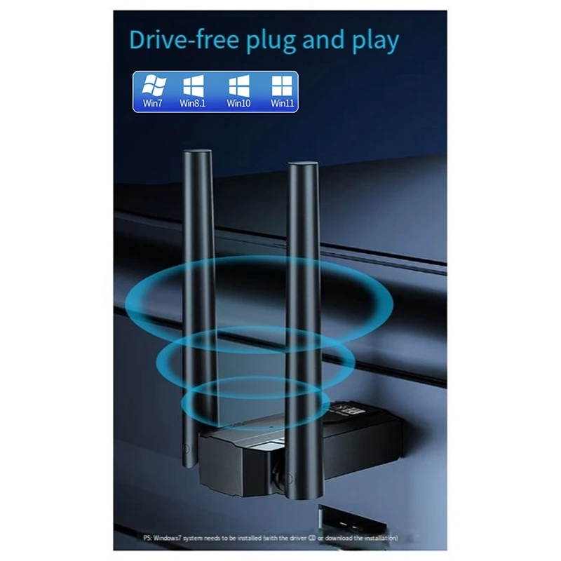 SCLS 150 متر Bt5.4 محول بلوتوث محرك مجاني الكمبيوتر Usb بلوتوث سماعة الصوت استقبال الارسال مع الهوائي