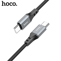 HOCO X86 Silicone PD60W Type C to Type C Fast Charging Cable For iPhone 15 Pro Max Duable Wired Cord For Samsung S23/S24 Ultra