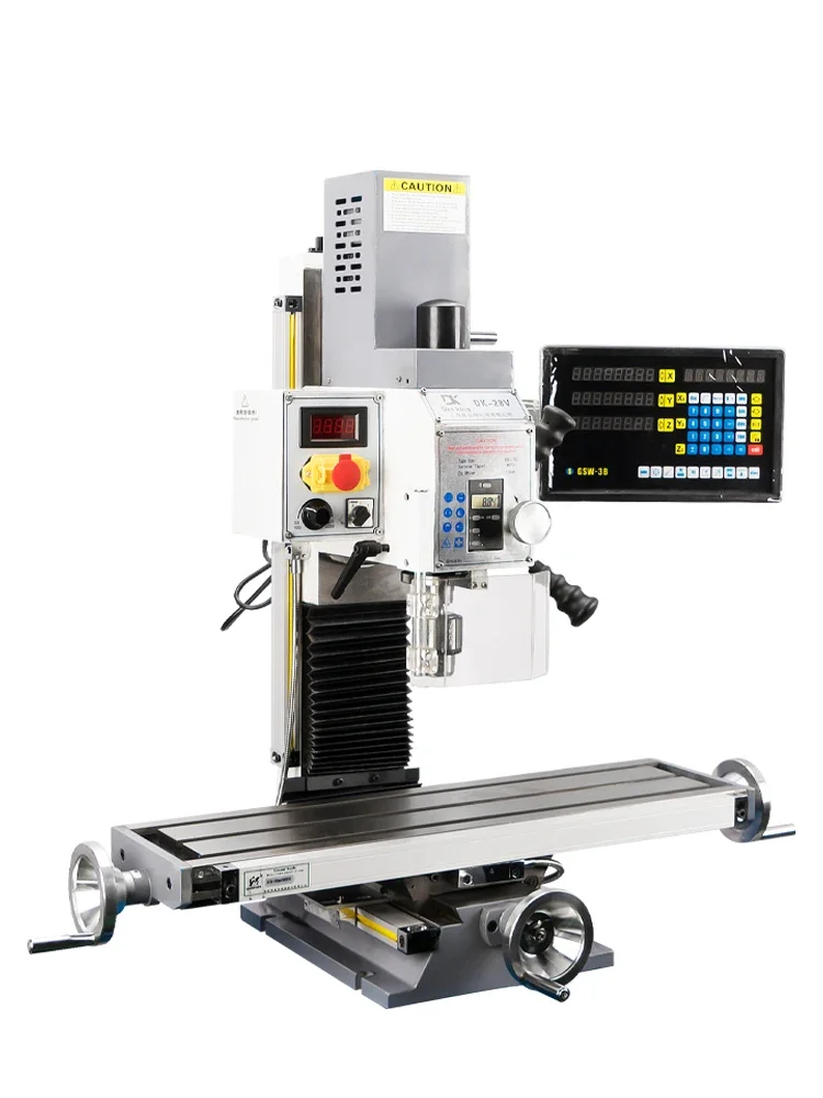 Small milling machine, drilling and milling machine, household micro desktop drilling machine, high-precision drilling and