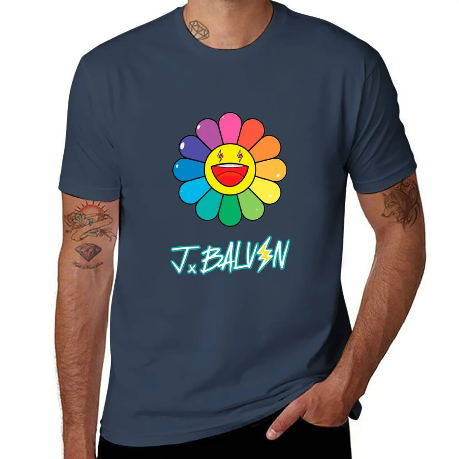 Arco J Balvin (Jeismary Rivera) T-Shirt cotton t shirts high quality cotton t shirt man t shirts cotton 100% T-Shirt