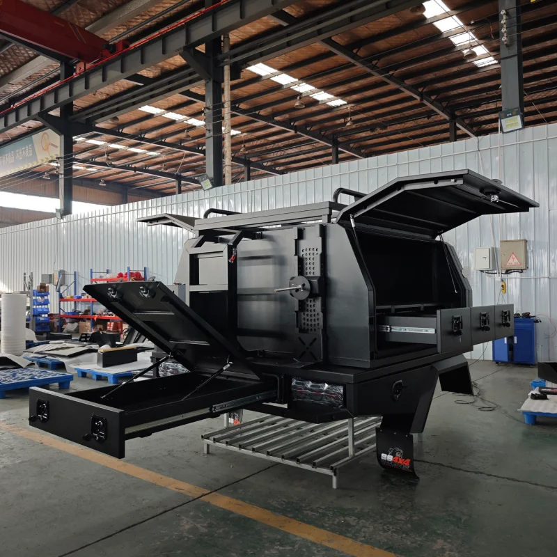 High‑Quality Custom Removable Ute Tray and Canopy, Suitable double‑cab pickup trucks