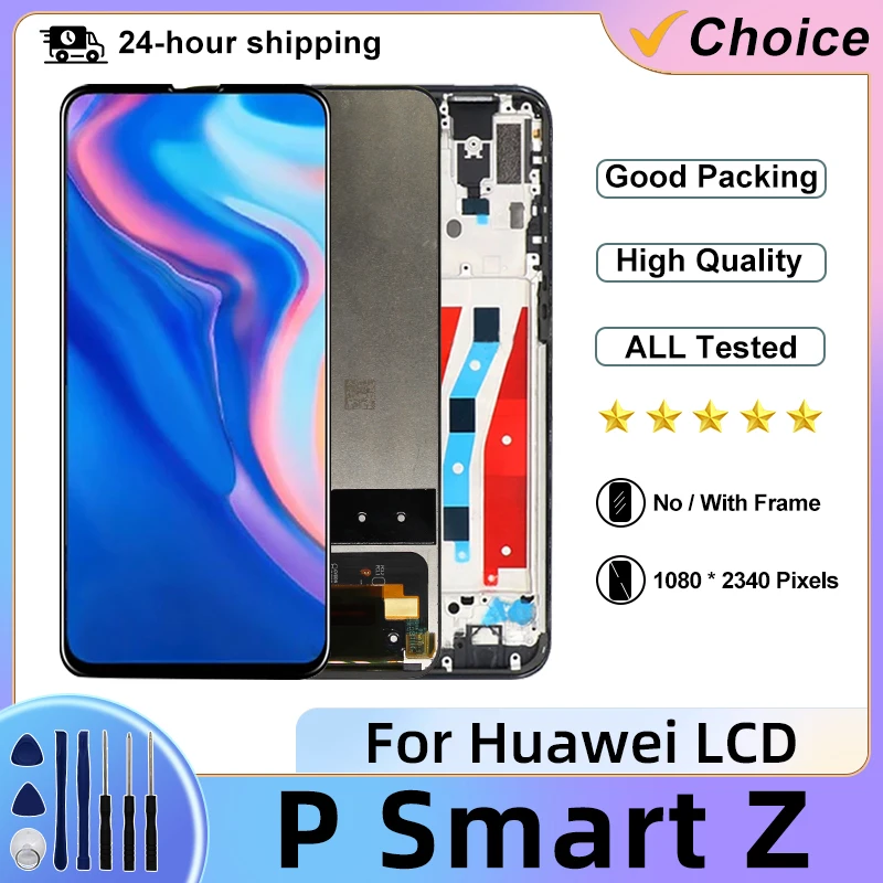 STK-L21 LCD For Huawei P Smart Z LCD Display Digitizer STK-LX1 Touch Screen For Huawei Y9 Prime 2019 Screen Replacement Assembly