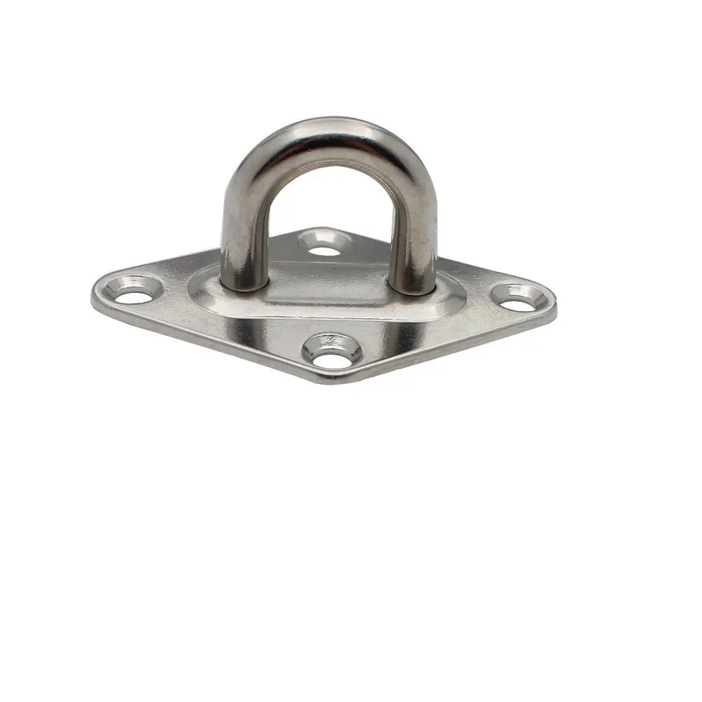 

4Pcs Rhombus Door Latch Buckle Stainless Steel Sliding Locking Mechanism for Sliding Doors Cabinets Drawers Furniture Pet Cages